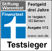 Testsieger Finanztest